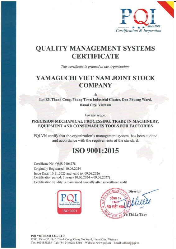 ISO 9001 EN YVN 2